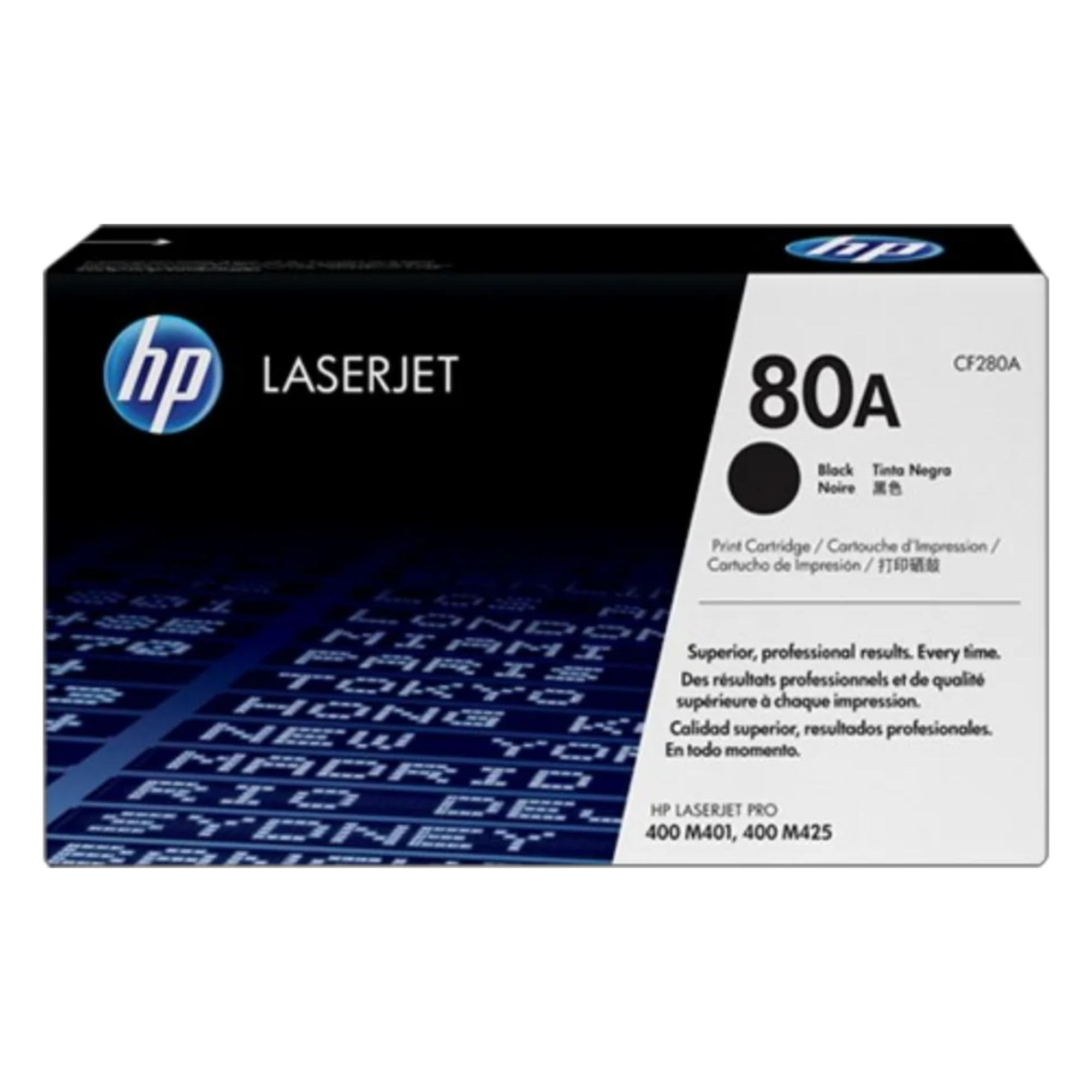 HP 80A Black Toner Cartridge (CF280A)