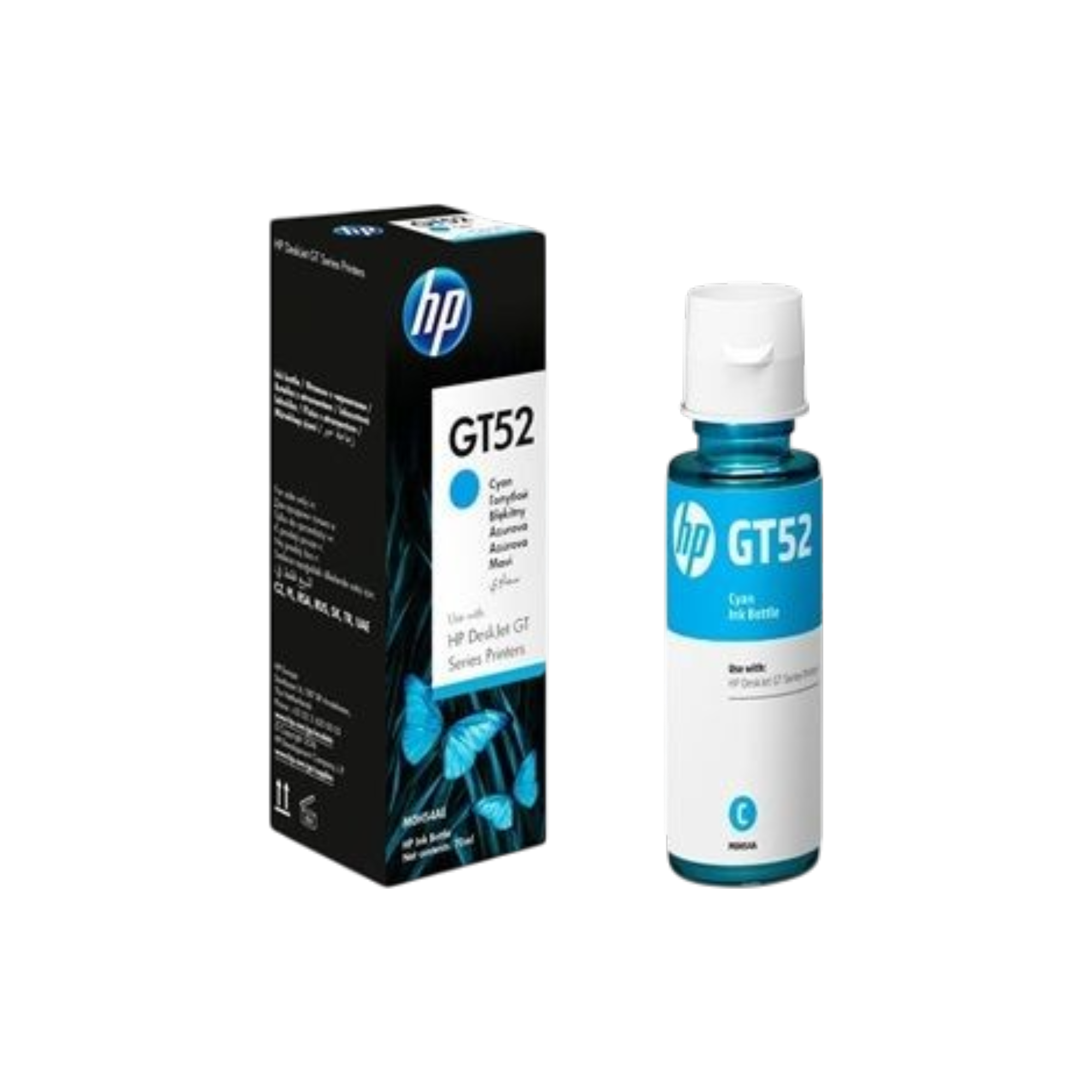 HP GT53XL & GT52 Ink Bottles