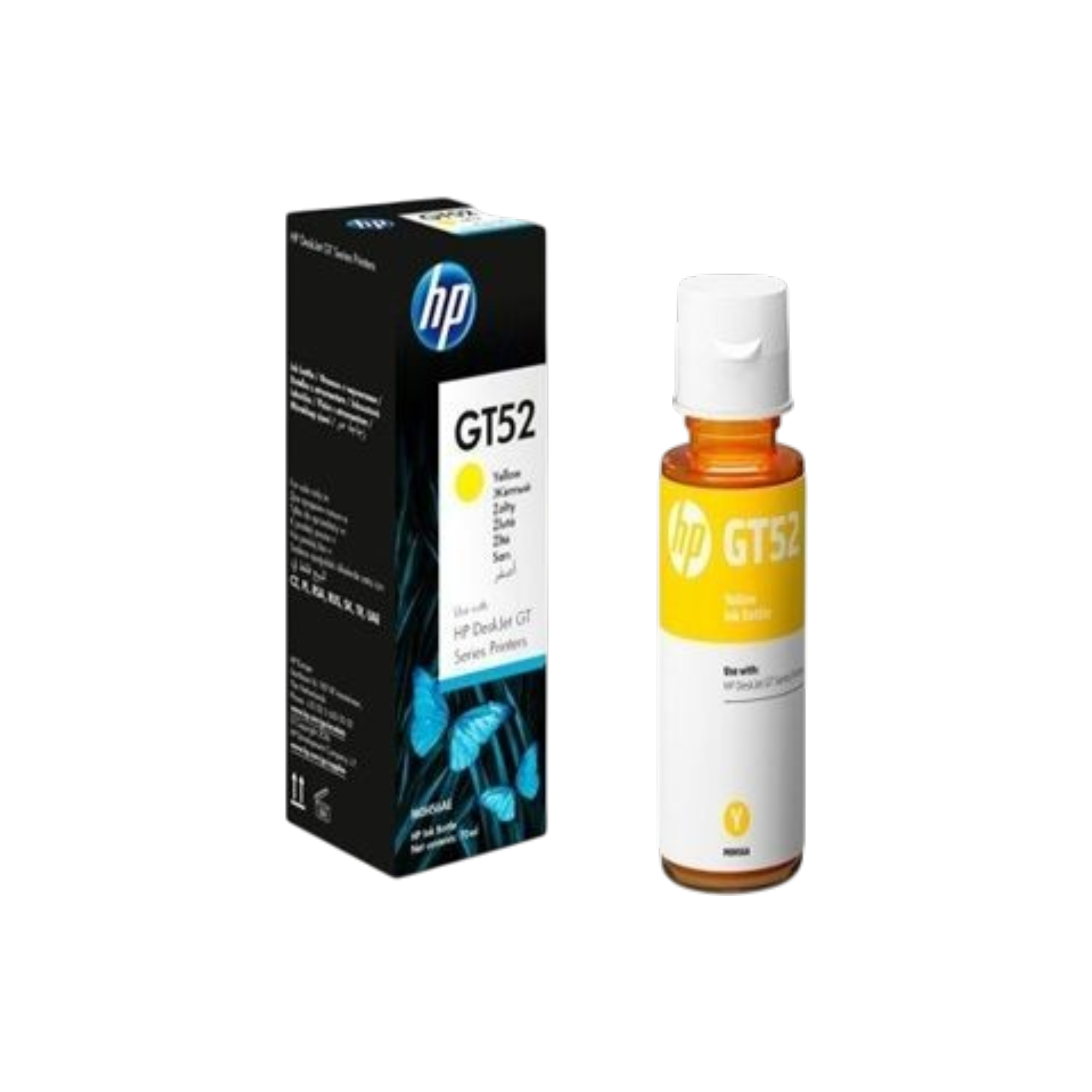 HP GT53XL & GT52 Ink Bottles