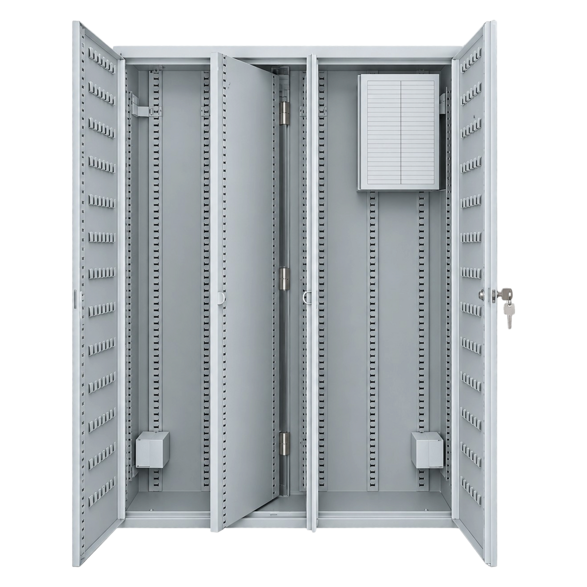Steel Lockable Key Cabinet - 1170 Keys Capacity (1300 x 730 x 250 mm)