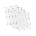 Clear A4 Plastic L-Shape Folder