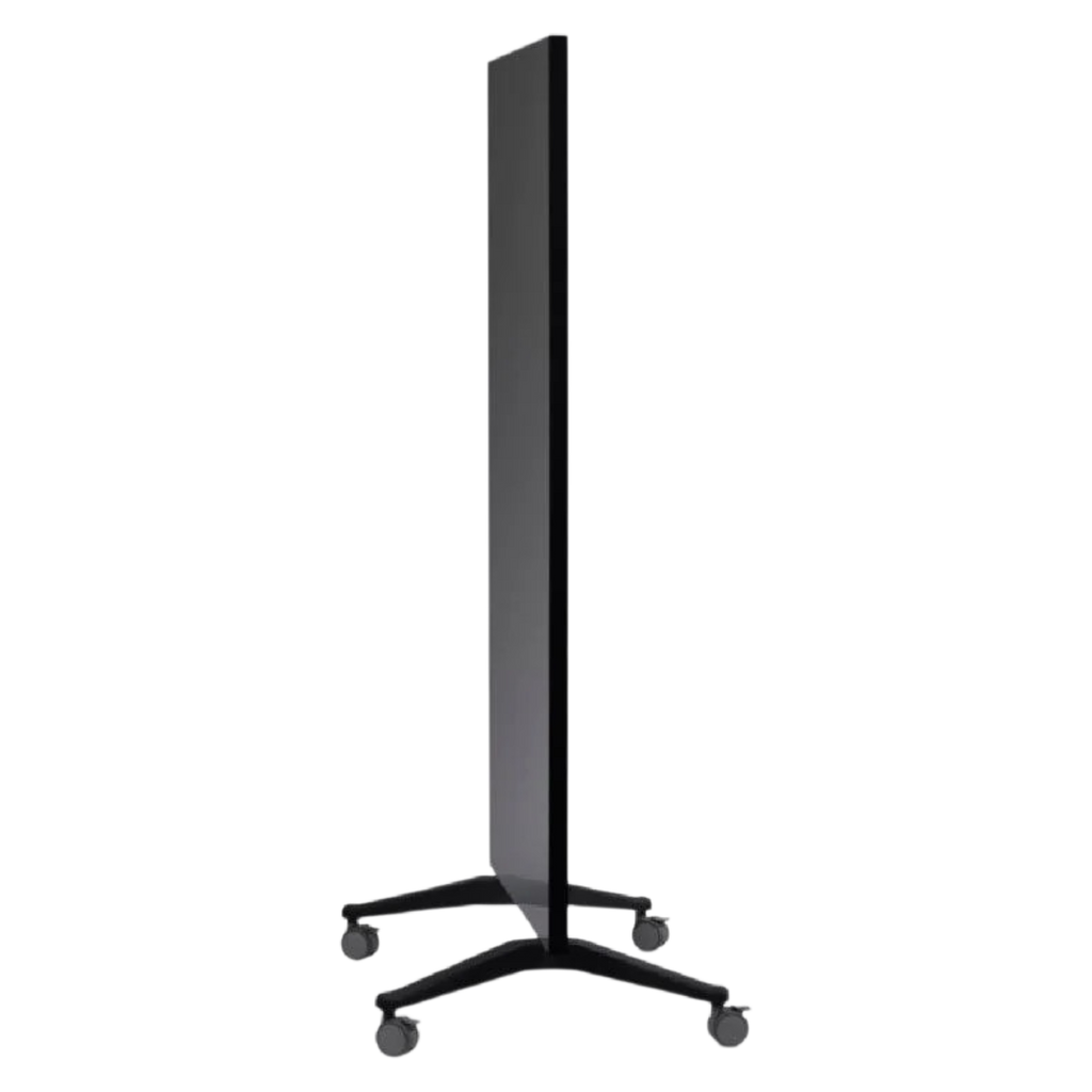 Legamaster Mobile Glassboard Black