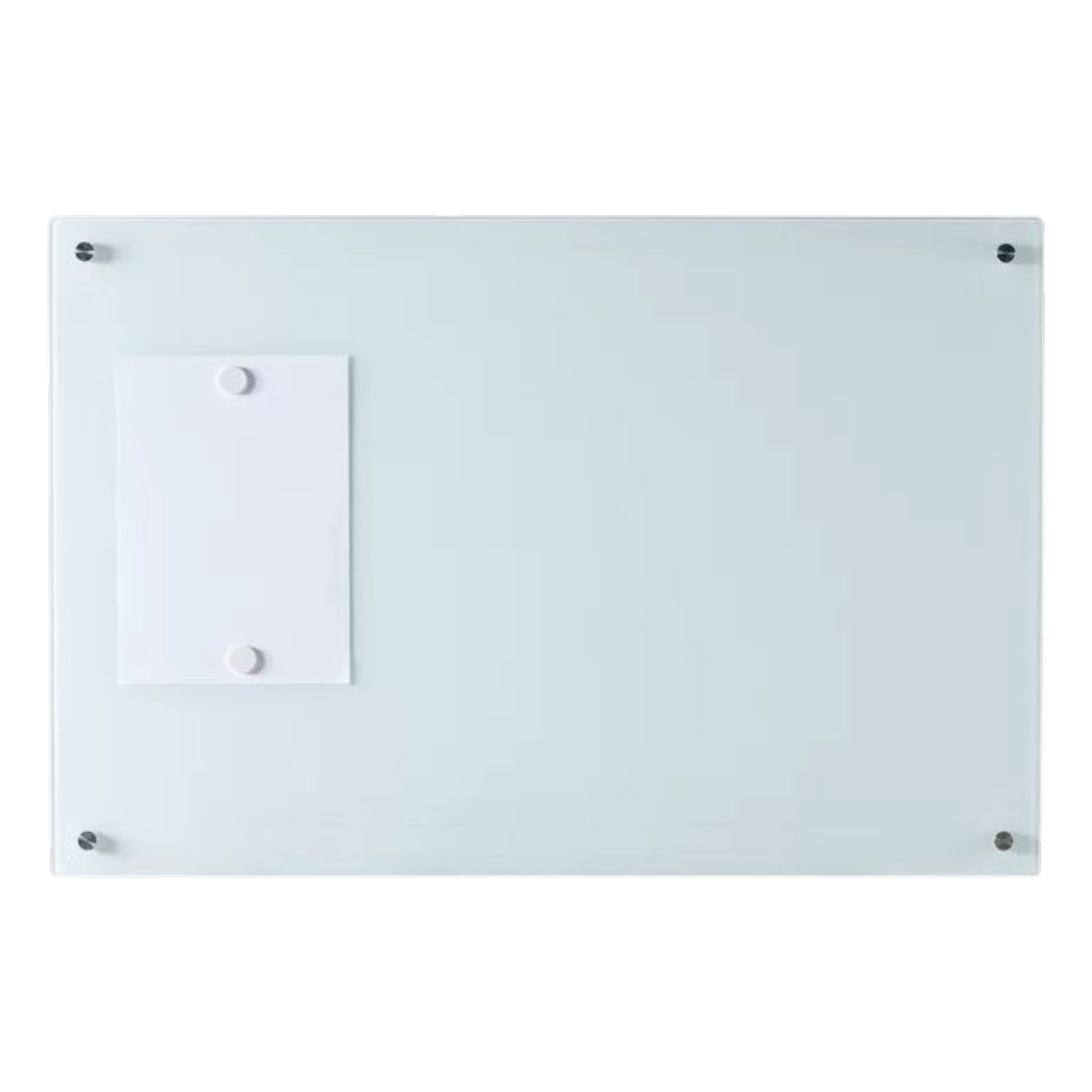 Magnetic Dry-Erase Glassboard, White