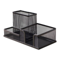 Mesh Desk Organizer Multi-Compartment