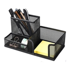 Mesh Desk Organizer Multi-Compartment