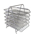 Mesh 5-Tier Letter Tray & Document Organizer