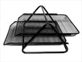 Mesh 2-Tier Letter Tray Front-Loading