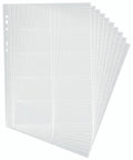 Durable 2389 Visifix Business Card Refill Pockets - Pack of 10