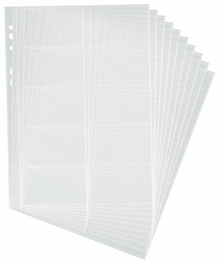 Durable 2389 Visifix Business Card Refill Pockets - Pack of 10