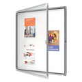 Nobo Enclosed Magnetic Dry-Erase Display Case - 924 x 970 mm (12 x A4) - 1902581