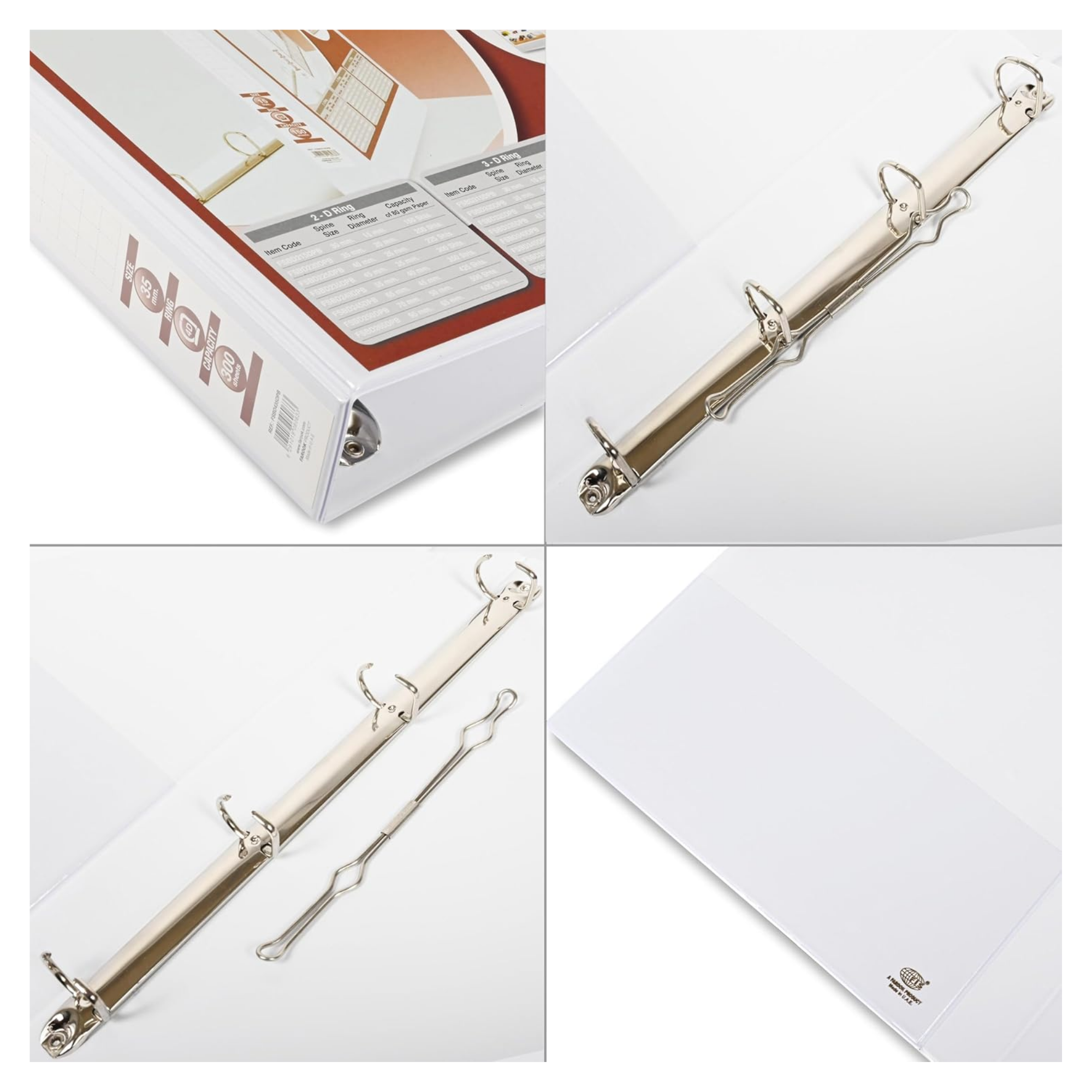 A4 Presentation 4-Ring Binder