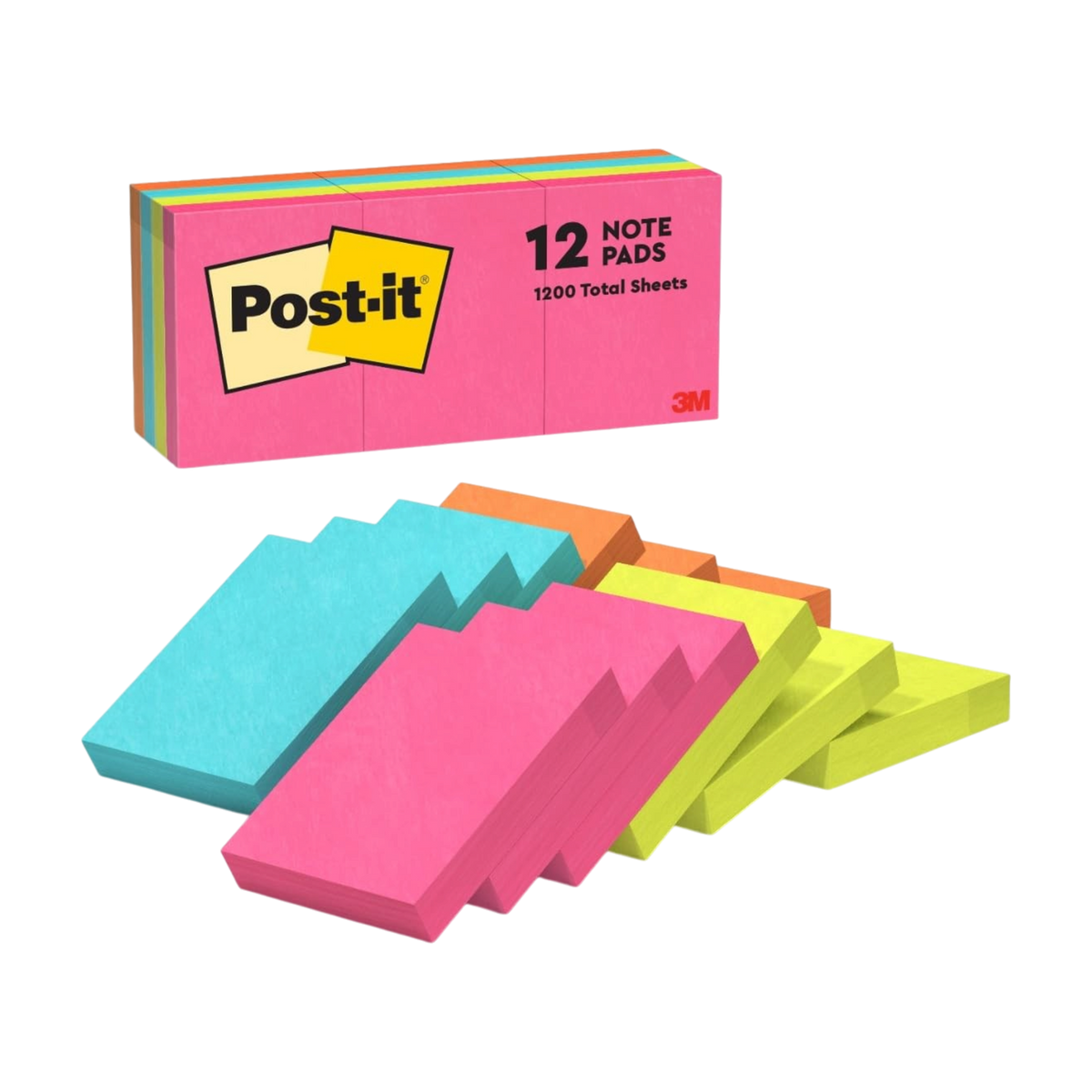 Post-it Notes 1.5" x 2" Colored Pads
