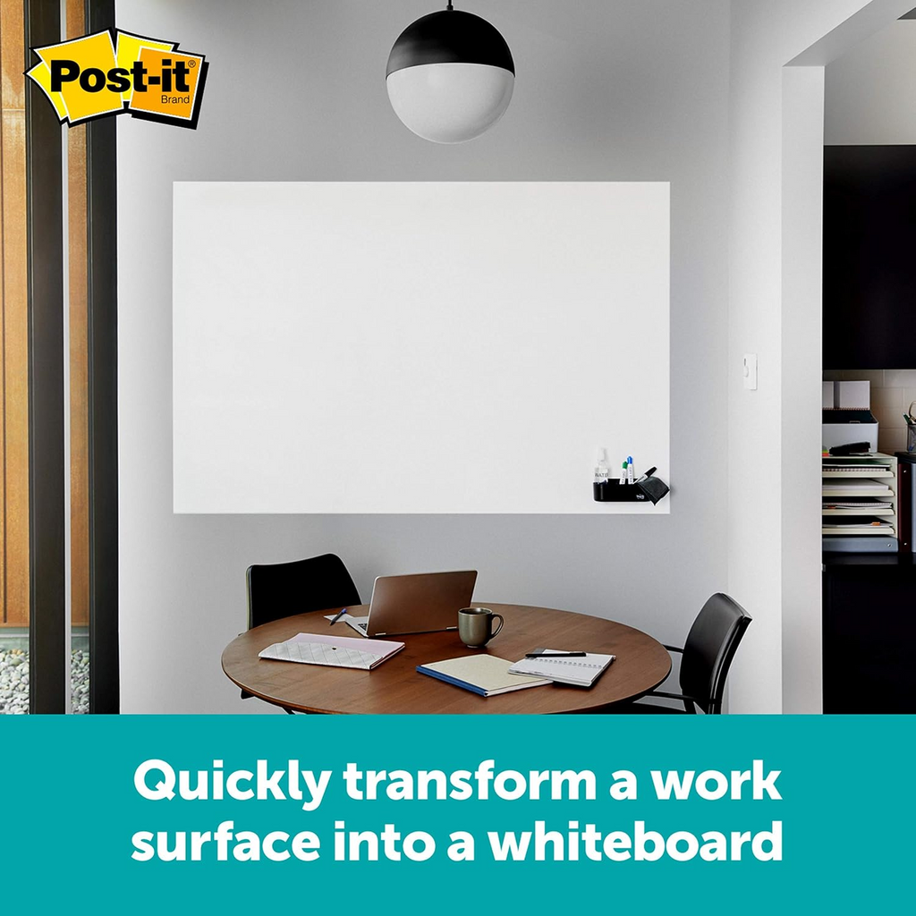 Post-it Easy Erase Roll-Out Whiteboard Surface