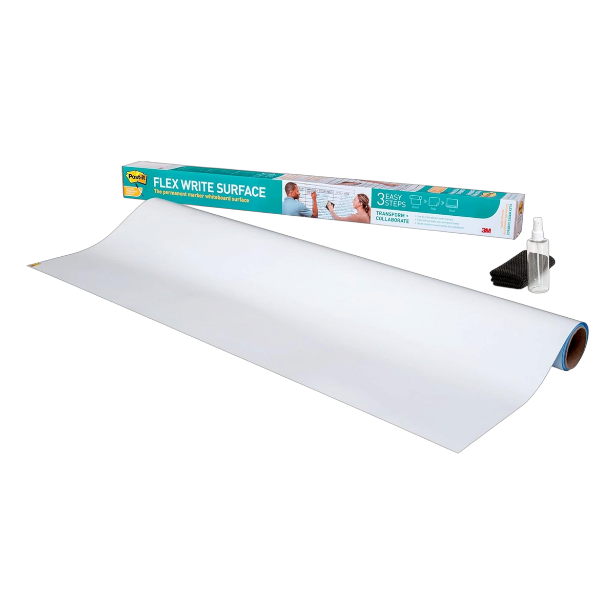Post-it Easy Erase Roll-Out Whiteboard Surface