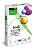 Pro Design A4 200gsm White Cardstock Paper – Pack of 250