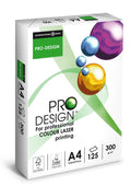 Pro Design A4 300gsm White Cardstock Paper – Pack of 125