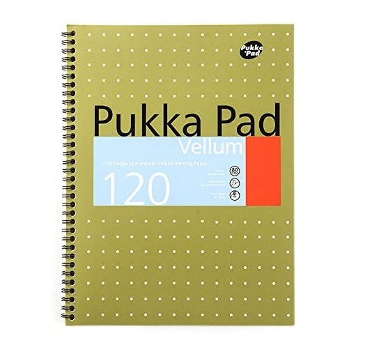 Pukka Pad Vellum Wirebound Notebook - 120 Pages