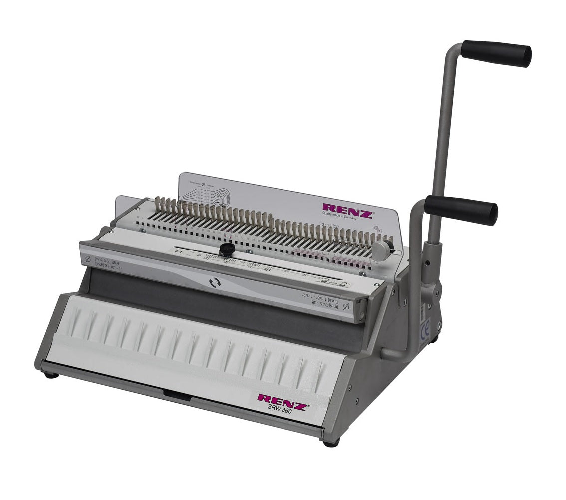 Renz SRW 360 Manual Wire Binding Machine