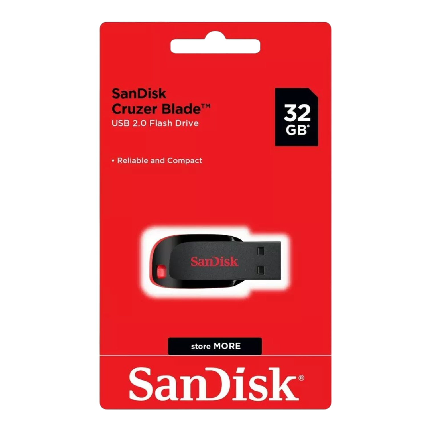 SanDisk Cruzer Blade USB 2.0 Flash Drive