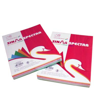 Galaxy A4 Color Paper 80gsm Assorted – Pack of 250