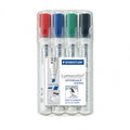 Staedtler 351B Whiteboard Marker Chisel Tip Wallet of 4