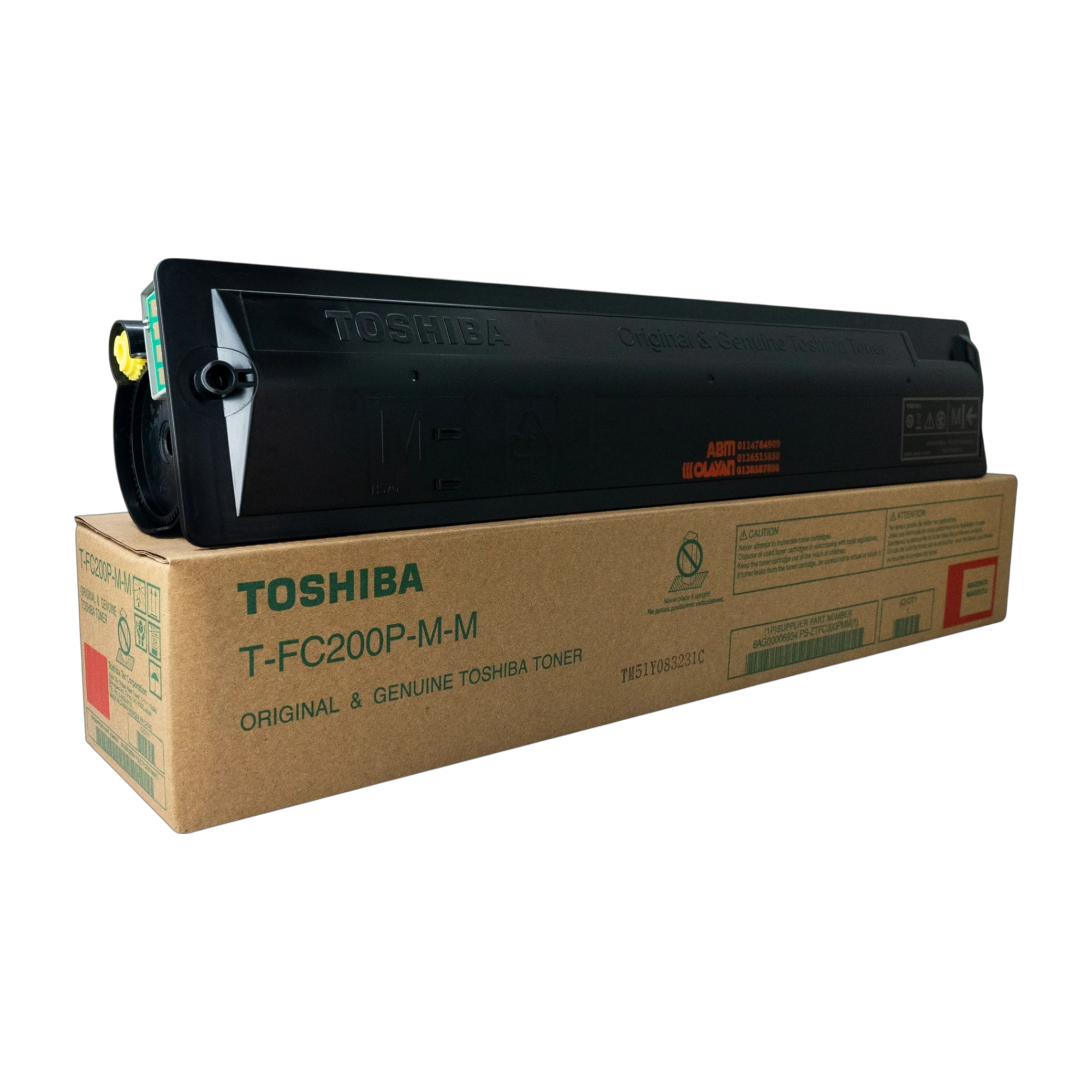 Toshiba T-FC200P Toner Cartridges (Medium Yield)