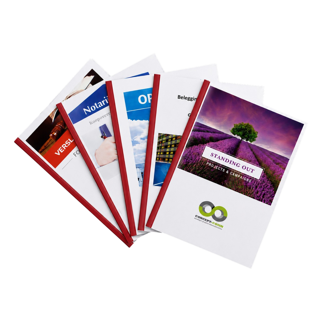 Unibind Size 340 UniCover Plus Flex A4 Binding Covers - (221 - 340 Sheets) Box of 24