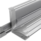 Magnetic Drywipe Whiteboard - Wall Mount - Aluminium Frame