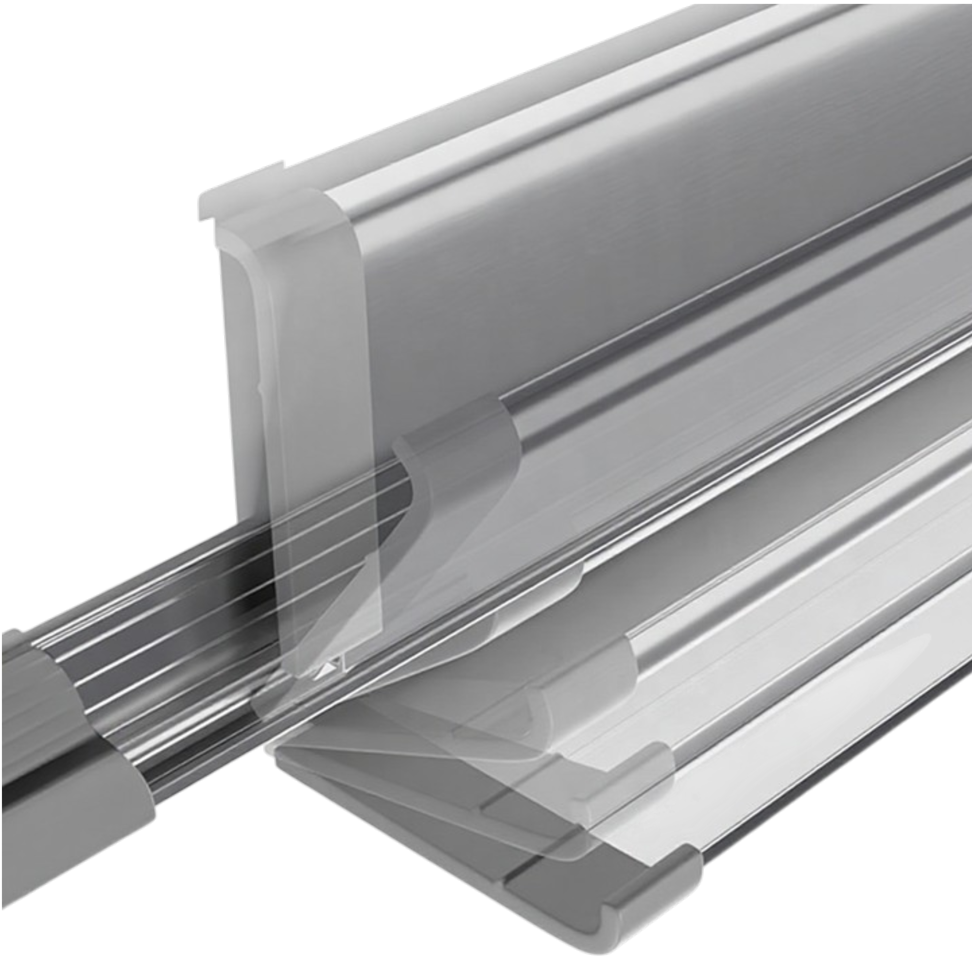 Magnetic Drywipe Whiteboard - Wall Mount - Aluminium Frame