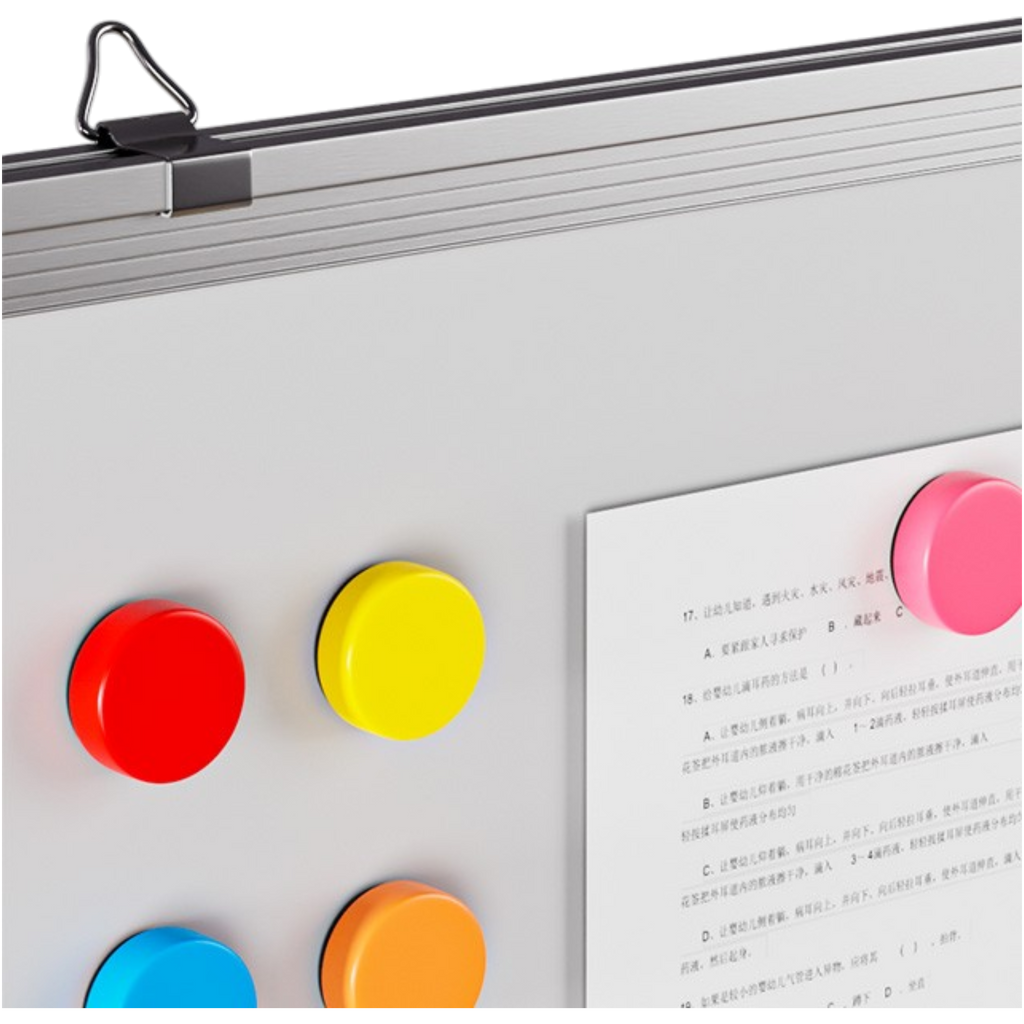 Magnetic Drywipe Whiteboard - Wall Mount - Aluminium Frame