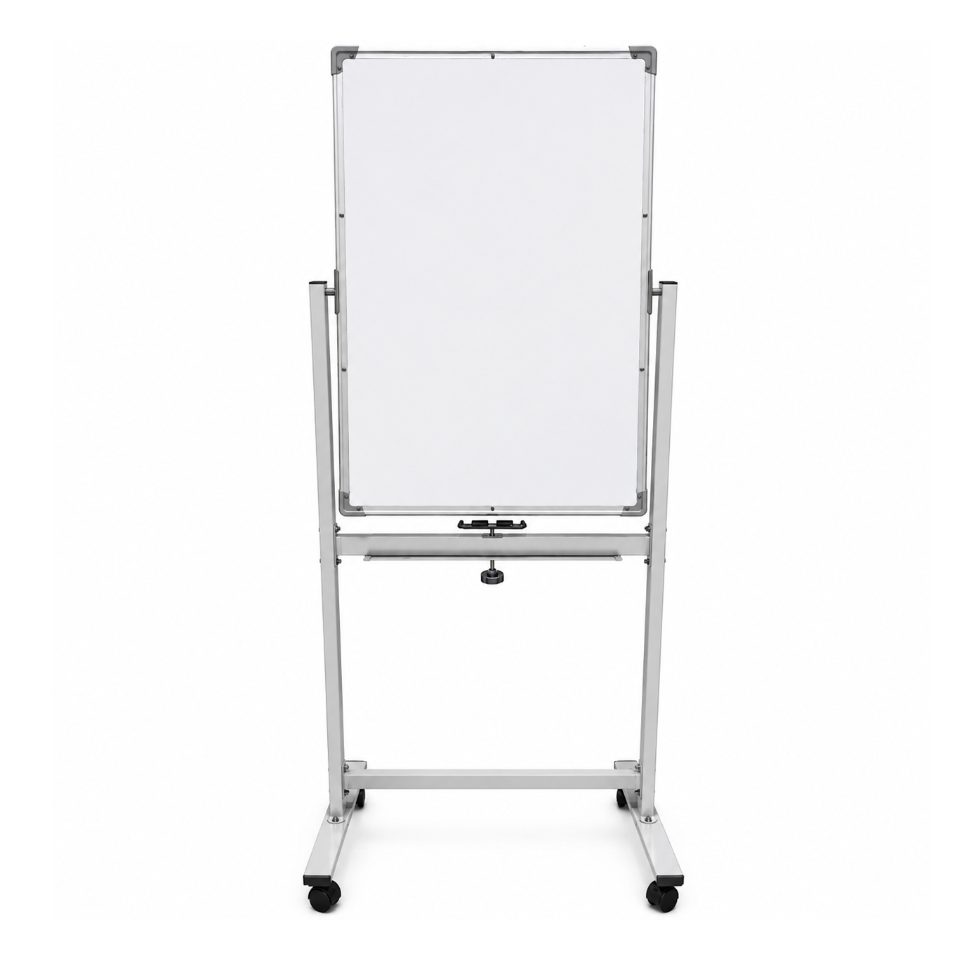 Mobile Double Sided Magnetic Whiteboard with Stand