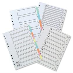 Index & Dividers 