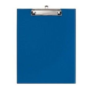PVC Clipboard, Single, Metal Lever, Assorted Colors, A4 Size