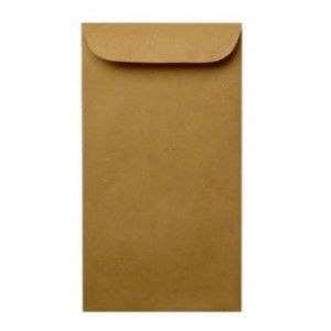 Brown Envelopes, 9" x 4" [Pack/50]