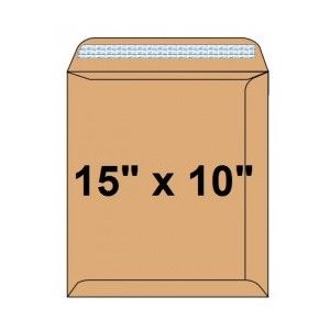Brown Envelopes, 90gsm, 15" x 10" [Pack/250]