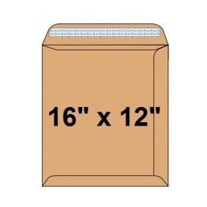 Brown Envelopes, 90gsm, (B4) 16" x 12" [Pack/250]