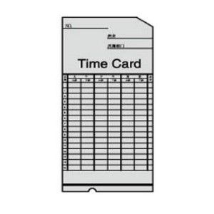 DSB TC-6 Time Cards, 100/Pack
