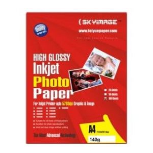 Tulip Inkjet Photo Glossy Paper A4 White 140gsm PK/ 50