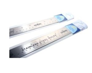 Stainless Steel Ruler, (12") 30cm