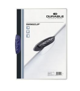 Durable 2260 SWINGCLIP® File, A4, 30 Sheets, Blue