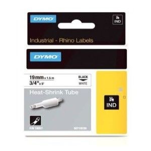 Dymo Rhino 18057 White Heat Shrink Tube 3/4" (19mm)