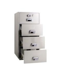 Eagle SF-680 - 4EKX 4 Drawer Fire Resistant Filing Cabinet 1 Key + Electronic Lock