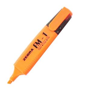 Zebra Highlighter Pen FM-1 Orange