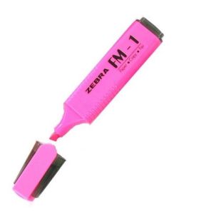 Zebra Highlighter Pen FM-1 Pink