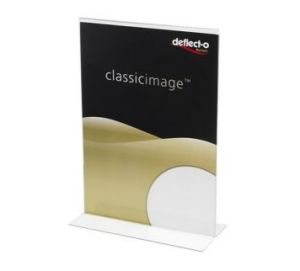 Stand Up (T-Shape) Sign Holder A4 Portrait 