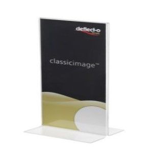 Stand Up (T-Shape) Sign Holder DL Portrait