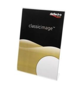 Slanted (L-Shape) Sign Holder A4 Portrait