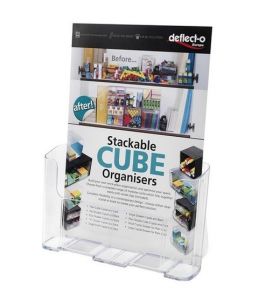 A4 Brochure Holder Single Pocket 