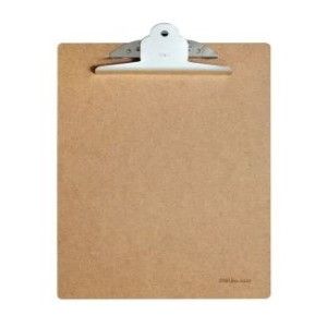 Deli 9227 Wooden Clipboard A4 Size Jumbo Metal Lever