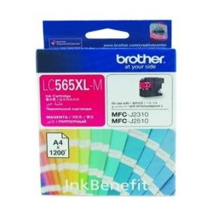 Brother LC565XL-M Magenta Ink Cartridge (1200 Pages)